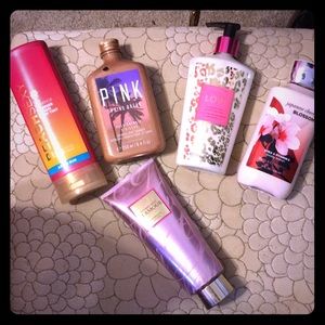 5 Brand New Victoria Secret/Bath and Body Lotions!